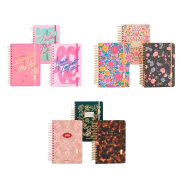 AGENDA 2027 DIARIA C/ESP. 15X21 HAPPY INSPIRE TRAVEL BOHO CUTE 201955 201954 201960 FW