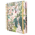 AGENDA 2027 16.5X22 DIARIA C/ESP. ELAST. FLORAL 1414241 MOO01