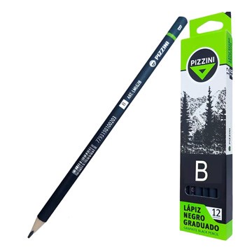 LAPIZ NEGRO GRADUADO B TRABI TR75794 LMLGBX12 PZ01  (B12)