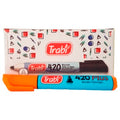 MARCADOR AL AGUA P/REDONDA 420 NARANJA TR1526 TRABI (B12)