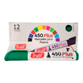 MARCADOR P/PIZARRA 450 VERDE 9524 TRABI (B12)