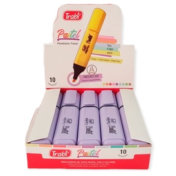 RESALTADOR CHATO PASTEL VIOLETA TR35983 TRABI (100/1)