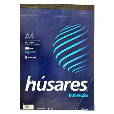 BLOCK  A4 RAYADO 80HJ HUSARES 6336 RCH01(B24)