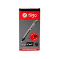 BOLIGRAFO ROLLER P/AGUJA LIQUIDO NEGRO 0.5 ST5-C12-001 FIL01 FILGO (B12)