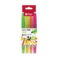 RESALTADOR FINO P/BIS X4 FLUO FILGO SLF-E4-FLU FIL01 (B12)
