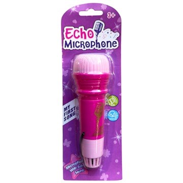 MICROFONO 15CM C/ECO BLISTER 51007 SEB01