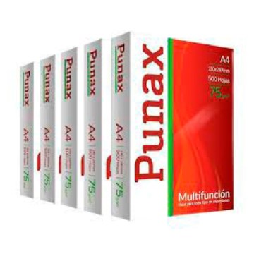 RESMA A4 75GRS 500HJS PUNAX 001640 BOIX01 (B10)