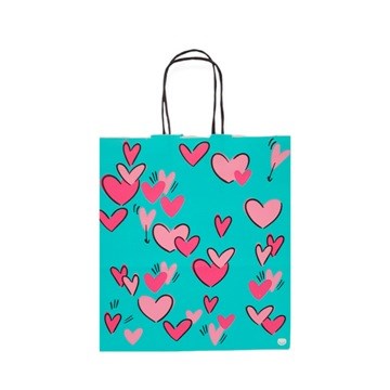 BOLSA 22X10X24 DISEÑO FANTASIA SURTIDAS ROMI (B100)