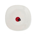 PLATO PLAYO 26.5CM CUAD. VIDRIO TEMPLADO NEGRO NFP110T/BNFP110  MIN02 MTA01