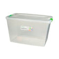 CAJA ORGANIZADORA ALTA 30L TRANSPARENTE C/ TRABA OR22-01/OR21-01 SAO01