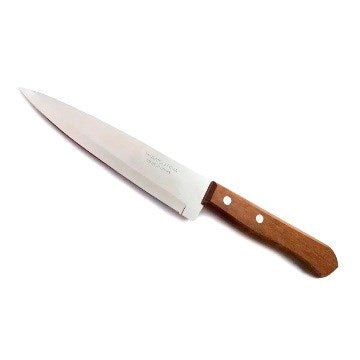 CUCHILLA COCINA 33CM C/ MANGO MADERA TRAMONTINA 03-22902/108 MYF01 DIP01 (B60/12/1) (P)