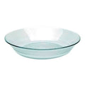 PLATO HONDO VIDRIO ACQUAMARINE FLINT RI62501 RIGOLLEAU DOL01  (B36)