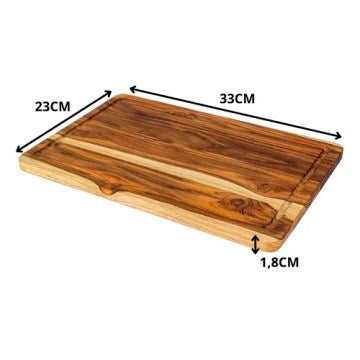 TABLA DE CORTAR TECA GRAND 40X26.5X1.8CM 387.006.M00 (B24) SAO01