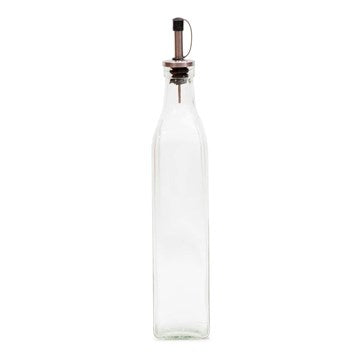 ACEITERA/VINAGRERA 30CM VIDRIO C/ PICO ACERO 7611 5644 BZP01 57914219 CR02 AME02 (B12)
