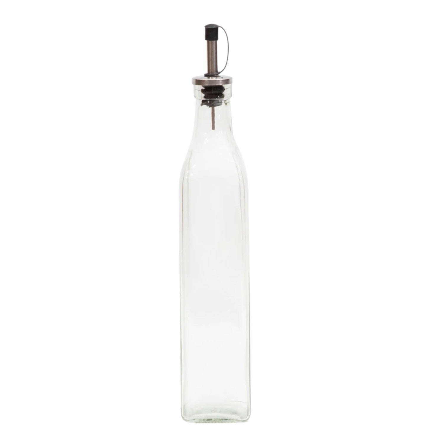 ACEITERA/VINAGRERA 30CM VIDRIO C/ PICO ACERO 7611 5644 BZP01 57914219 CR02 AME02 (B12)