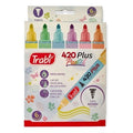 MARCADOR X6 PASTEL P/REDONDA 420 PLUS 11518 TRABI (20/1)
