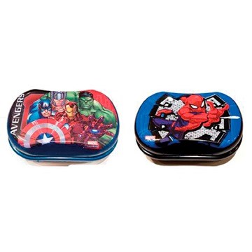 JABONERA PLAST. AVENGER/SPIDER-MAN/JURASSIC 01AVENGR040/SPIDER040  BEL01