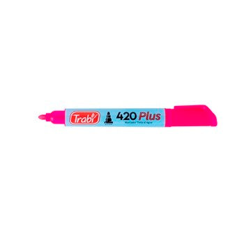 MARCADOR AL AGUA P/REDONDA 420 ROSA TR1527 TRABI (B12)