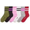 MEDIA TEENS 2 RAYAS ALGODON Y LYCRA DISEÑO VARSITY T3 66T3 FLOYD FLO02 (B12)
