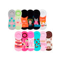 SOQUETE MUJER INVISIBLE ALGODON Y LYCRA DISEÑOS SURTIDOS T UNICO MJ16 FLOYD FLO02 (B12)