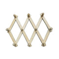 PERCHERO EXTENSIBLE MADERA P/PARED 10 GANCHOS 57910993 CR02