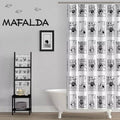 CORTINA BAÑO PVC MAFALDA 611 ALF01