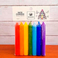 VELAS X7 EN BLISTER 7 CHAKRAS PARAFINA 198A ILUM01