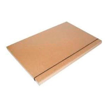 CARPETA DIBUJO 35X50 2CM C/ELAST KRAFT PLAST 100107 FIBRACAP (B30)