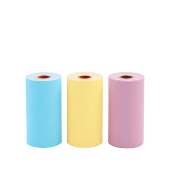 ROLLO TERMICO COLOR P/IMPRESORA X 3UNID 3MTS 657060 IBI01