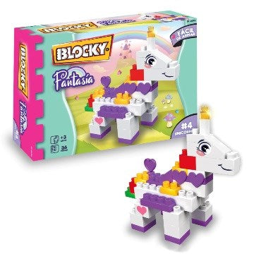 BLOCKY MINI UNICORNIO FANTASIA 01-0696 DIM05