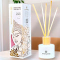 DIFUSOR 125ML VIDRIO C/VARILLAS BAMBOO AROMANZA 102ZB ILUM01
