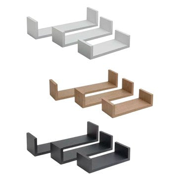 REPISA X 3 UNID.  42X9X10- 34X10X8-26X10X7 RM3432 VGO01 (M)