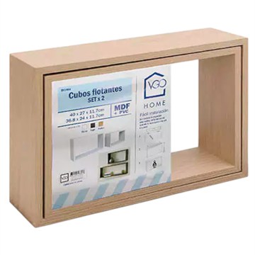 REPISA CUBO ENCASTRE X 2 UNID 40X27X11-37X24X11 RM24036 VGO01