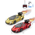 AUTO DE CARRERAS A R/C CON LUCES. TIRA HUMO. CON CABLE USB RC13 GRU01