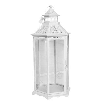 FAROL 65CM PORTAVELA BLANCO G52 JUN02