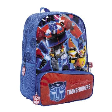MOCHILA 16´´ 2 BOLS TRANSFORMERS 66452/66467/66462 WAB02