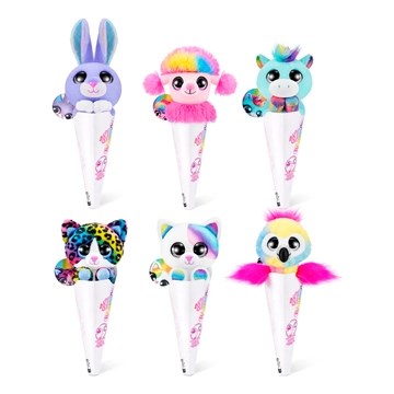 ANIMALES 15CM EN CONO SURPRISE 7467/7468/7469 GTM IMS02