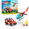 VEHICULOS X2 P/ ARMAR MAX CITY 245 PZAS 7457 83166 GTM IMS01