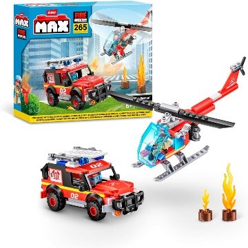 VEHICULOS X2 P/ ARMAR MAX CITY 245 PZAS 7457 83166 GTM IMS01