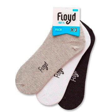 SOQUETE HOMBRE X3 TRIPACK 3010 FLO02