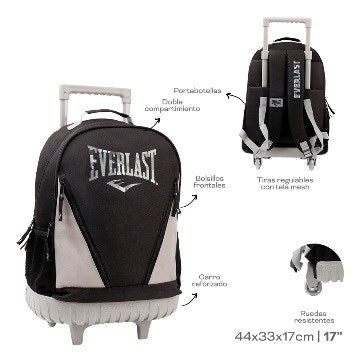 MOCHILA 20´´C/ CARRO EVERLAST/HEAD MOD. SURT. 28062/28063/28068/28069/28810/28809 TAR02
