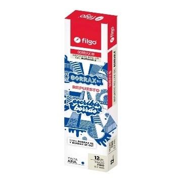 REPUESTO BOLIGRAFO BORRABLE FILGO  REBRXSE7-C12-003 FIL01 (B12)
