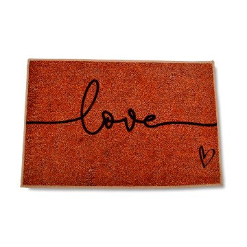 FELPUDO 40X60 LOVE-WELCOME D0311-D0310 MF01