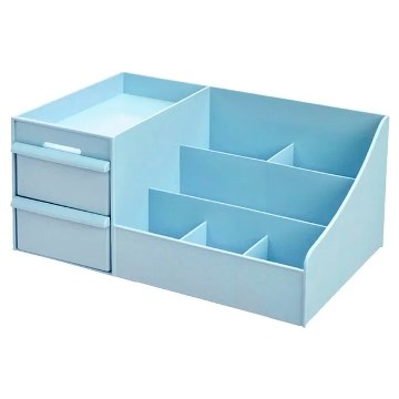 ORGANIZADOR 2 CAJONES 35X21 CAJA 709212 KMG