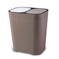 RECIPIENTE RESIDUOS DOBLE PLAST. 18LTS 712130 KMG