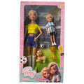 MUÑECA 30CM TINY FUTBOLISTA C/MUÑEQUITA Y ACCESORIOS 55854 SEB01