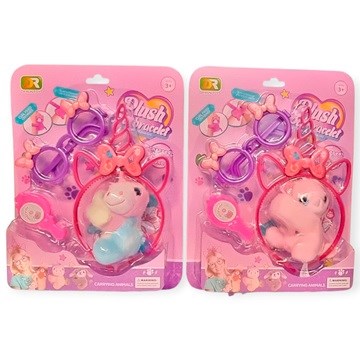 SET BRAZALETE C/ACC. PELUCHE UNICORNIO/GATITO 80265/80266 AMC01