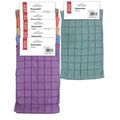 REPASADOR 58.5X33.5CM A CUADROS 6 COL CR17990 CR02