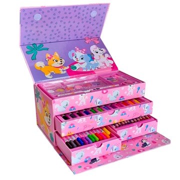 SET DE ARTE 54 PZAS VALIJA CAJONERA UNISEX  MI602 KM384 SI499 CK01