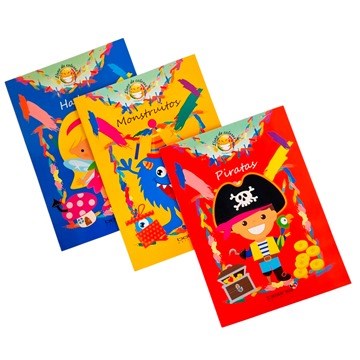 LIBRO P/PINTAR PINTADITAS KAWAI MONSTRUICOLOR LLENO DE COLORES 2290 2277 2259  BETINA